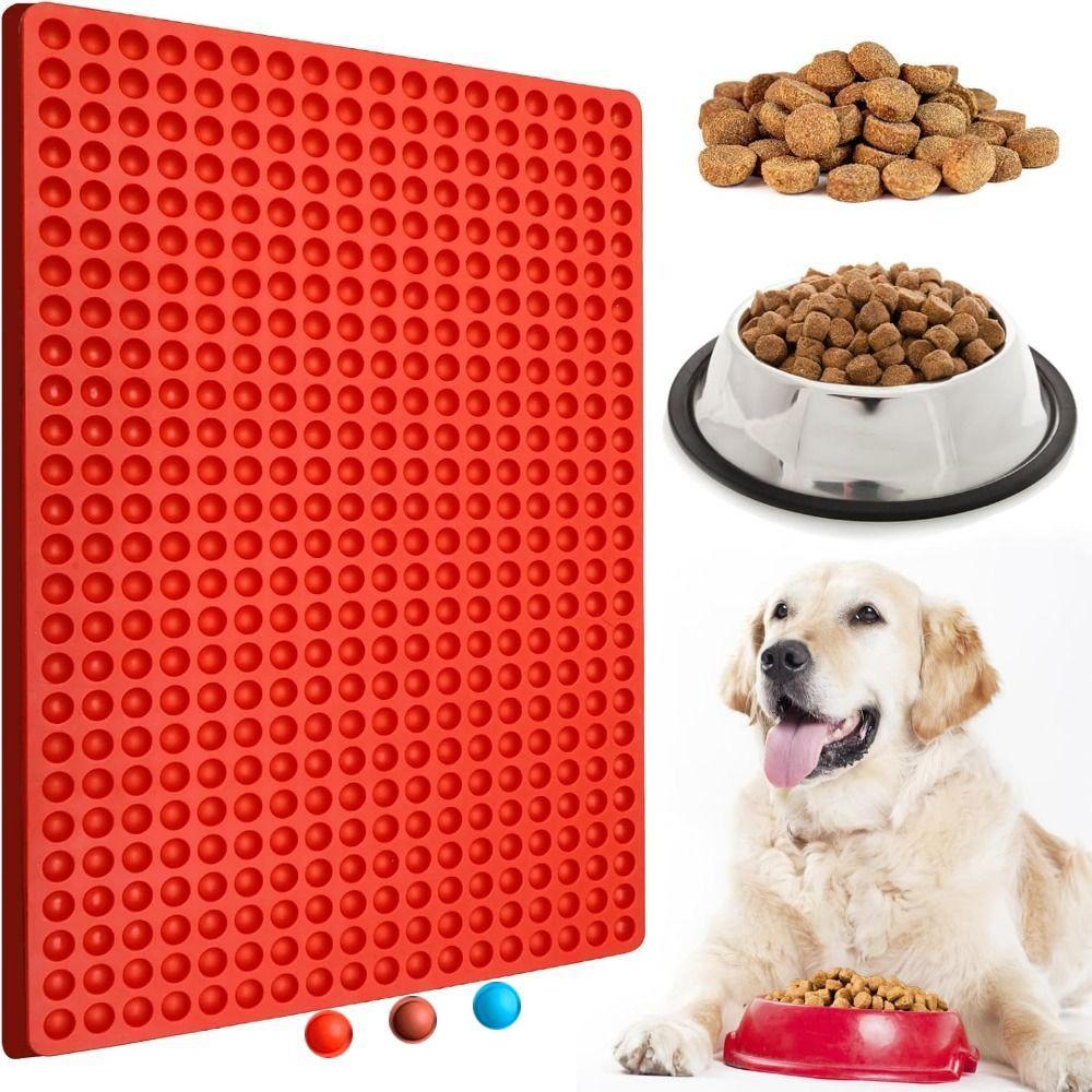 Food Grade Mini Round Molds Silicone Dog Treat Molds Durable Baking Molds  For Dog Treats