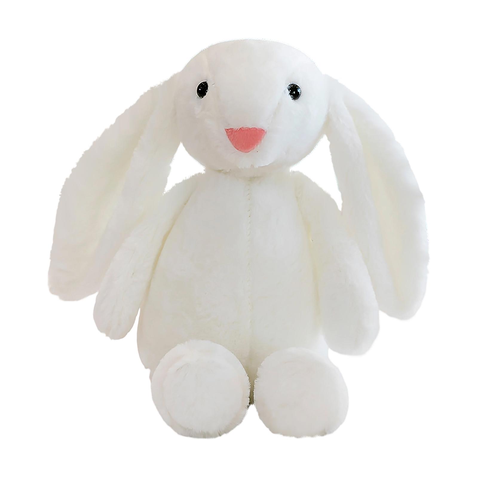 28cm Cute Little Plush Toy Easter Bunny Doll One Size белый