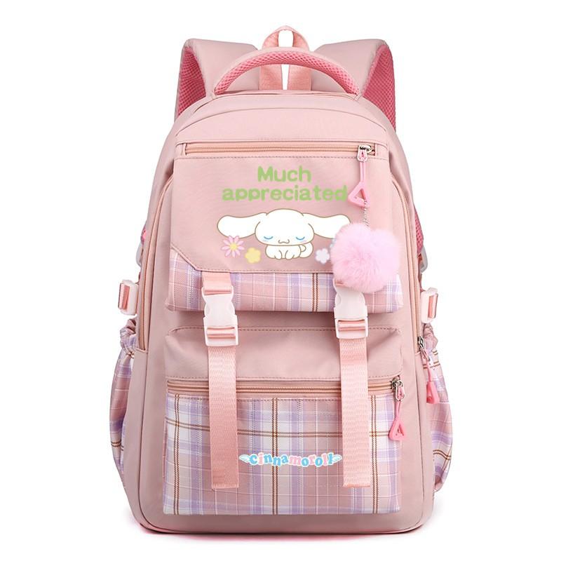 Japanese Anime Style Youth Backpack Students - Large Capacity School Bag With Laptop Sleeve Zippered Pockets