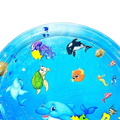 Water Sensor Play Mat Inflatable Water Sensory Play Mat Summer Cooling Pet Water Bed Cushion for Bored Indoor Cats