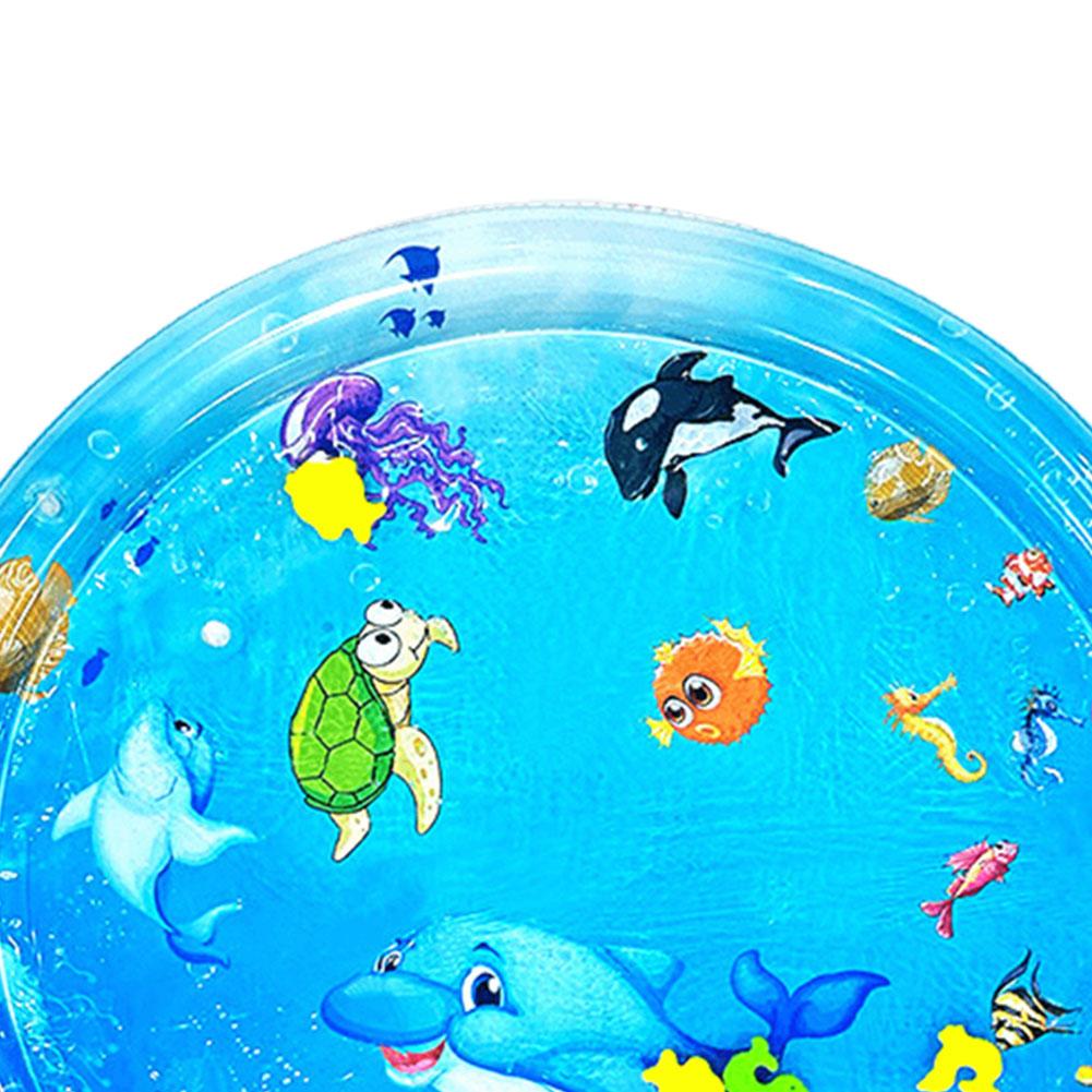 Water Sensor Play Mat Inflatable Water Sensory Play Mat Summer Cooling Pet Water Bed Cushion for Bored Indoor Cats