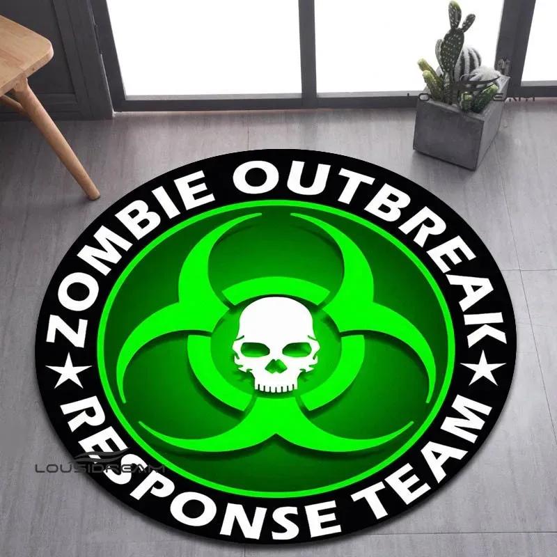 MINISO Biochemical Umbrella Round Carpet Non -slip Carpet Bedroom Decor Living Room Decoration Outdoor Rug Birthday Gifts INS