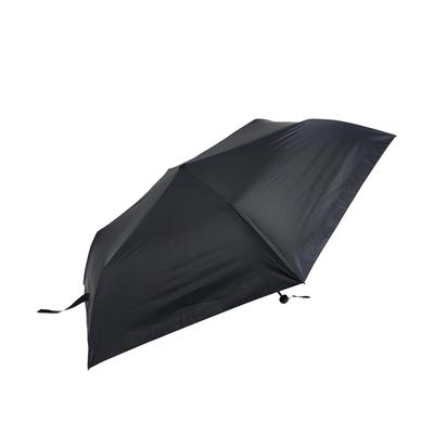 Rose Sangyo 65cm Lightweight Folding Umbrella for Sun and Carbon 61655201 Men's Rain, Black,