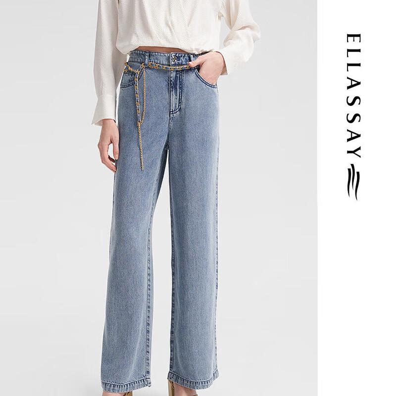 

ELLASSAY Women s Tencel Lyocell Wide-Leg Jeans S