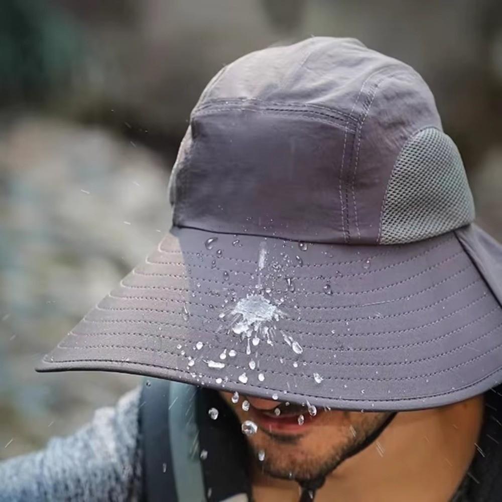 Adjustable Fisherman Hat Anti-UV Bucket Hat New Beach Cap Outdoor