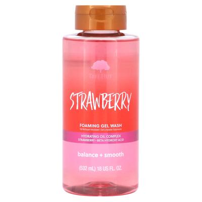 Foaming Gel Wash, Strawberry, 18 Fl Oz (532 Ml)