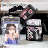Pudełko do przechowywania fotokartek K-pop 1 cal Plastikowa ramka na zdjęcia Organizer na karty do zdjęć Etui Uchwyt na karty Pyłoszczelne Etui do kolekcjonowania fotokartek
