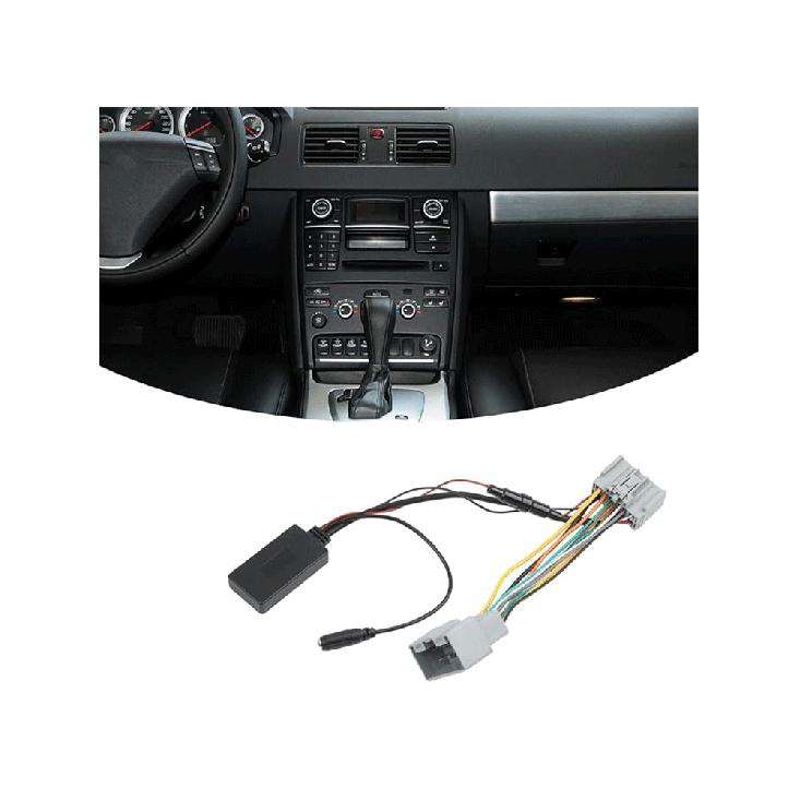 For Volvo C30 C70 S40 S60 S70 S80 V40 V50 V70 XC70 XC90 Universal Car Audio Receiver Bluetooth Audio Receiver Adapter 6