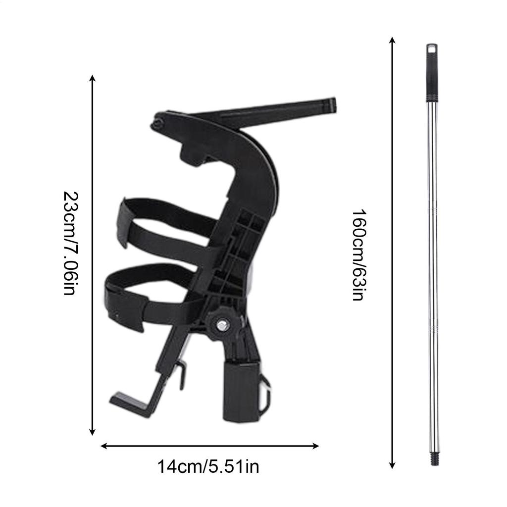 Spray Can Extender Pole Sprayer Extension Pole Adaptor Adjustable Sprayer Bracket Adaptor Wasp Nest Aerosol Can Extension Pole