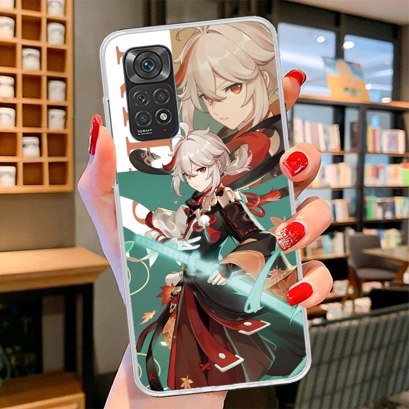 Genshin Impact Anime Cover Phone Case For Xiaomi Redmi Note 15 14 13 12 11 10 Pro Plus 14S 12S 11S 11T 11E 10S Soft Fundas Shell