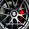 56MM Wheel Hub Cap Sticker Car Caps Rim Stickers Badge Cover Decoration For Suzuki JIMNY Grand Vitara Sx4 Swift Alto