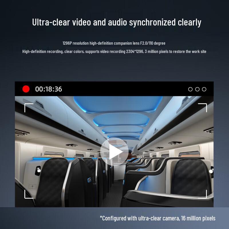 Philips VTR8001 Professional Voice & Video Recorder CN Plug (adapter Included)