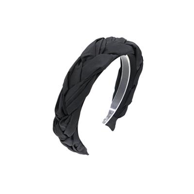 Autour Du Monde Braided Hairband (Black)