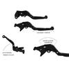 Nakira Brake and Clutch Lever Set for and GSXR GSX250R, V-Strom250, GSR250, (Black)