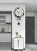 Modern Simple Wall Clock Living Room Silent Luxury Creative Metal Casing Groot Nordic Bedroom Wall Clocks Gift Ideas Home Decor