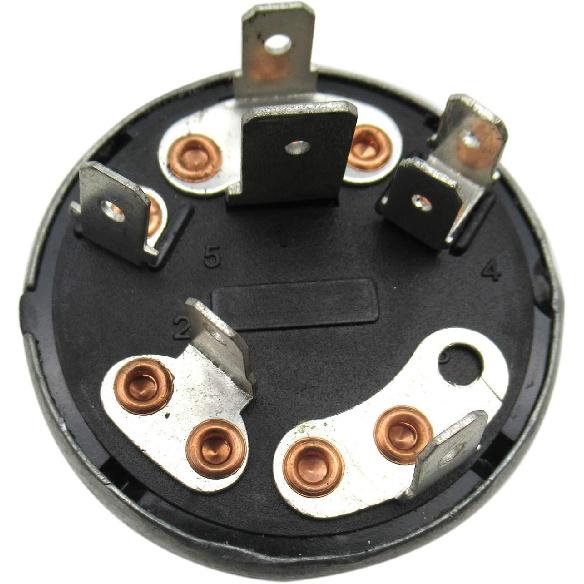 Ignition Key Switch for Ford Tractor 5000 5030 515 530A 531 532 535 540 540A 540B 545 545A 545C 545D 550 5500 555 5550 555A 555B 555C 555D 5600 5610