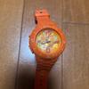 Used CASIO Baby-G Orange Watch