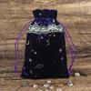 Flannel Tarot Drawstrings Bag Dices Party Storage Bag Jewelry Rune Pouches Organizers for Tarot & Oracles Cards