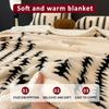 Thicken Plush Keep Warm Blanket Autumn and Winter Soft Comfortable Home Office Sofa Nap Blanket Coral Fleece Shawl Quilt Bedding