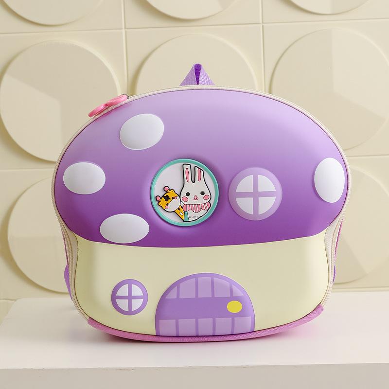 School bag mushroom small medium and small class children's bag baby cartoon love backpack