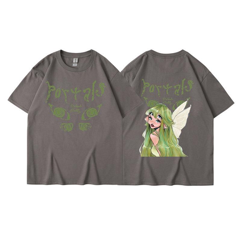Melanie Martinez Portals New Album Women's T-Shirt Top Summer Loose Short Sleeves