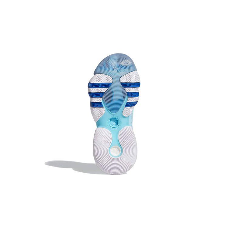 Adidas Trae Young 2.0 Látkové J Frozone Mid Basketbalové Boty Dětské Tenisky Modré H06488