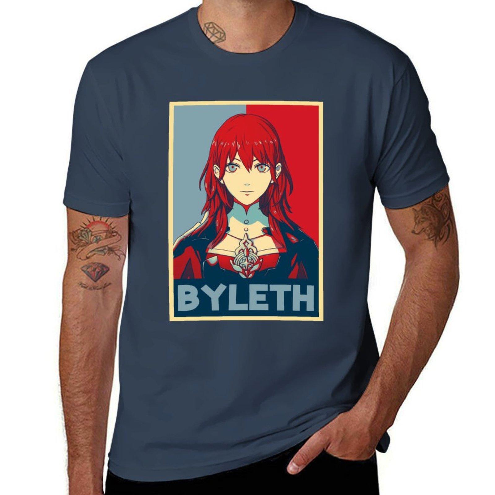 Graphic Byleth Anime Character Poster Tshirt Holiday Lightweight Tshirt S