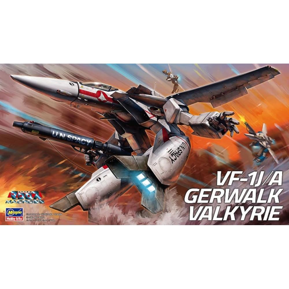 Hasegawa Macross VF-1J/A Valkyrie 1/72 Scale Model Kit 25 Parts