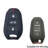 Silicone Car Key Case Cover Shell For Peugeot 2008 3008 4008 5008 308 408 508 Citroen C5 C4 C4L C6 C3-Xr Picasso Grand Ds3 Ds5
