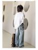 Boys' Straight-Leg Jeans - Spring & Autumn Style, Medium/Large Sizes, Loose Fit