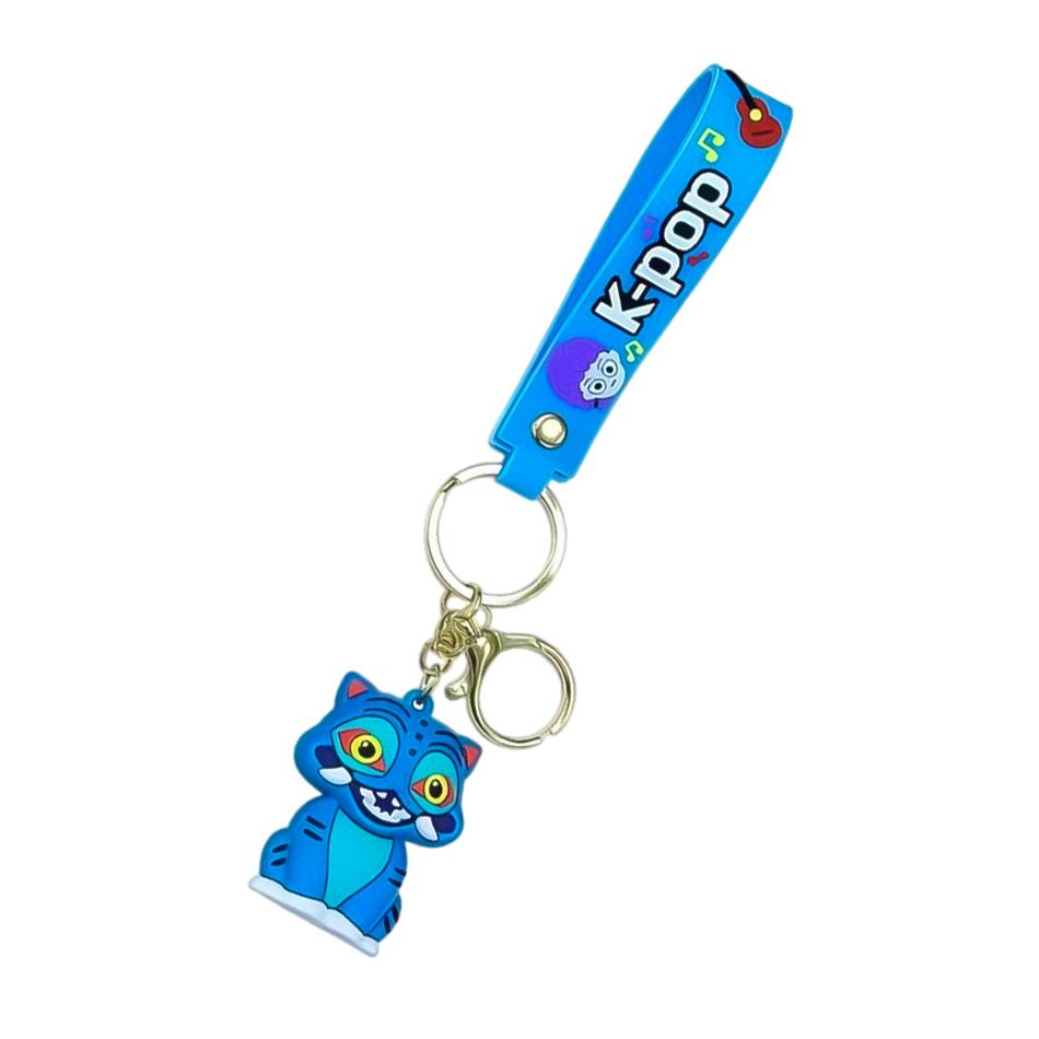 KPop Devil Hunter Peripheral Pendant Rumi Mira Zoe PVC Keychain Backpack Decoration Pendant Accessories Toys