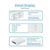Uninterruptible Power Supply for Home and Office Networking Supporting Routers Featuring 13500mAh 12 Hours Power Backups