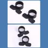 50Pcs Water Tube Hose Clamp Replacement Suspension Pipe Clamps Butterfly Style Pex Tubing Clamps Easy Installation