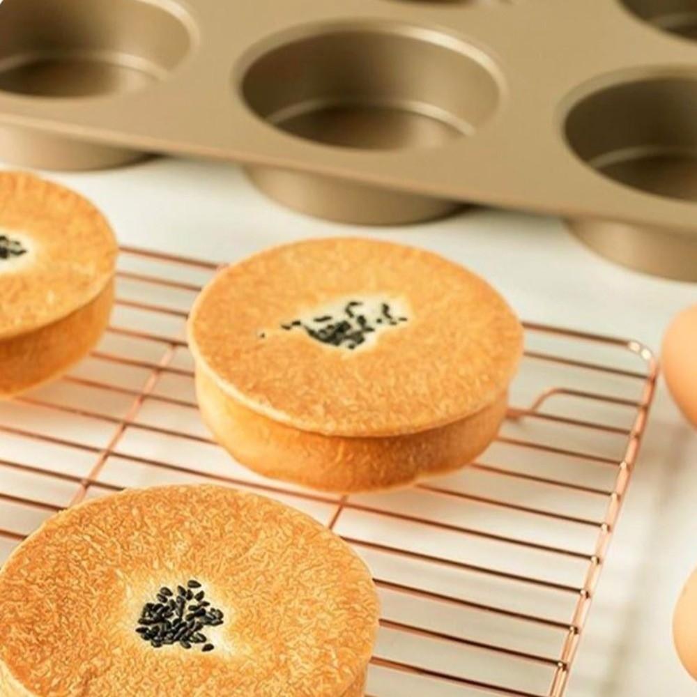 Carbon Steel Baking Tray Food Grade Cake Mold New Muffin Pan Home Baking