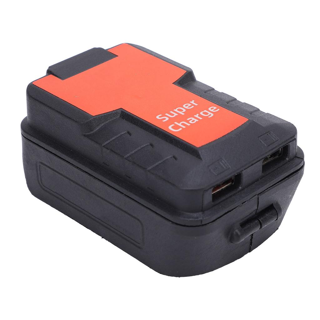 Power Tool Battery Charger Adapter Dual USB Ports USB Charger Adapter for WA3551 WA3553 WA3578 WA355