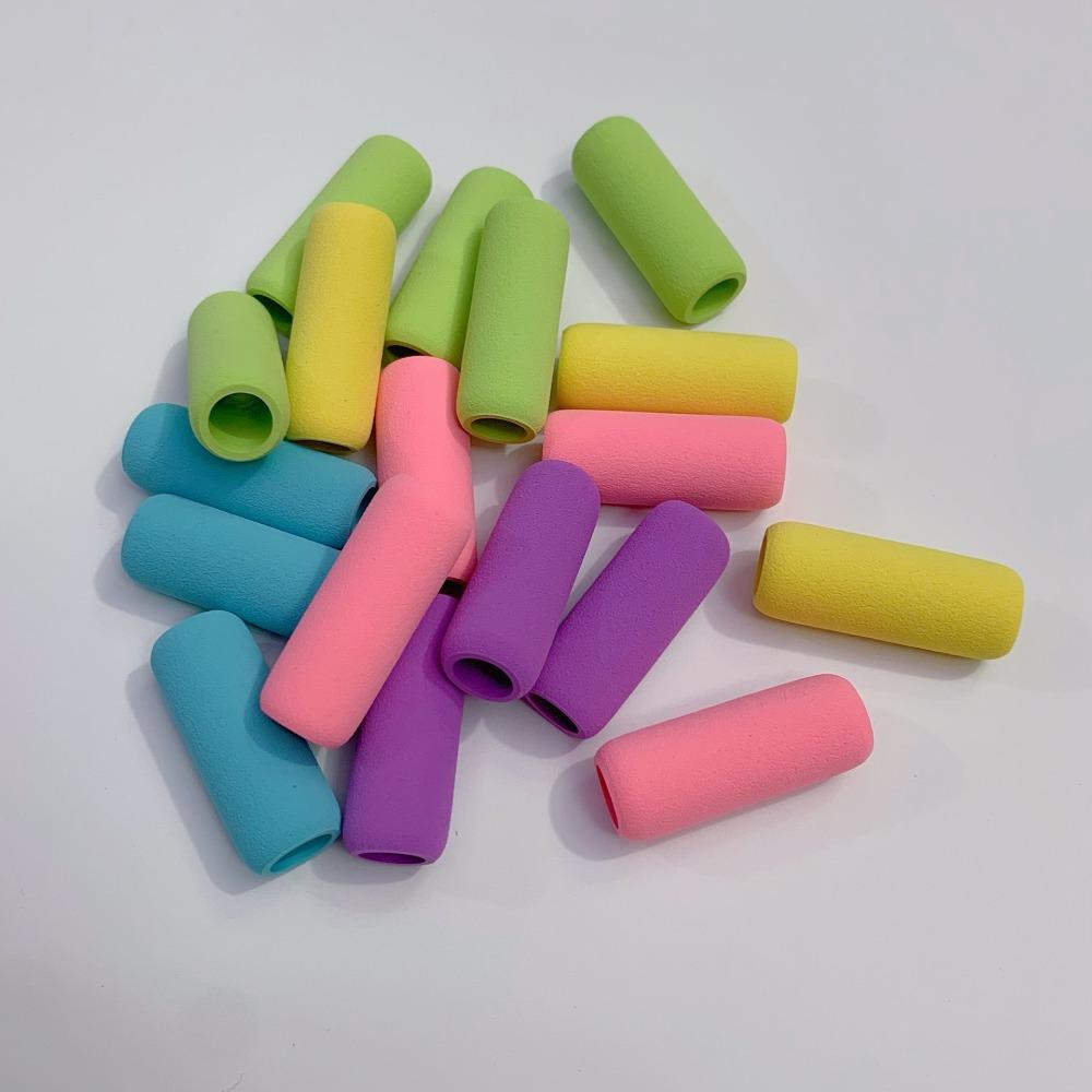 10pcs Sponge Pen Gripper Ergonomic Anti-slip Pen Grip Hand Protection Pen Sleeve  Students