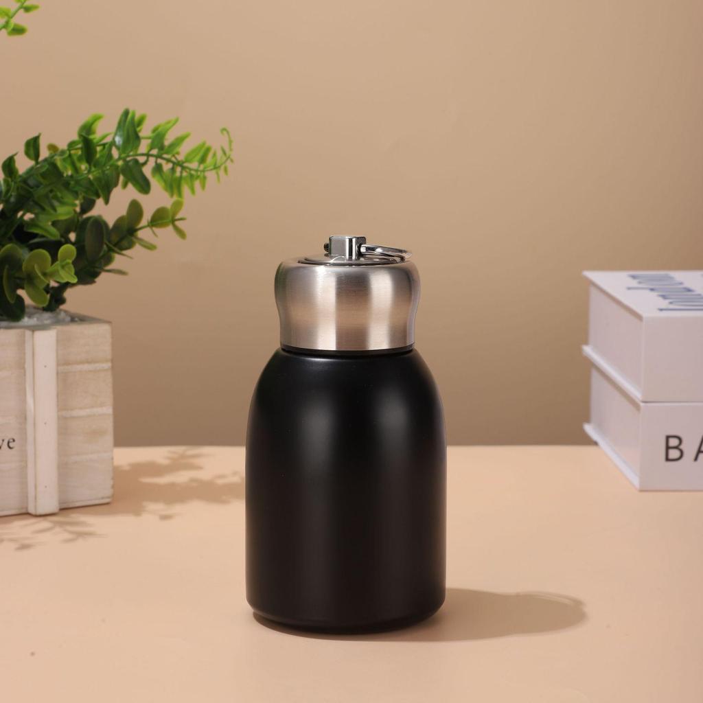 316 Edelstahl Guochao 'Kleiner Dicker' Isolierter Taschenbecher mit Henkel – Tragbarer Outdoor- & Auto-Wasserbecher