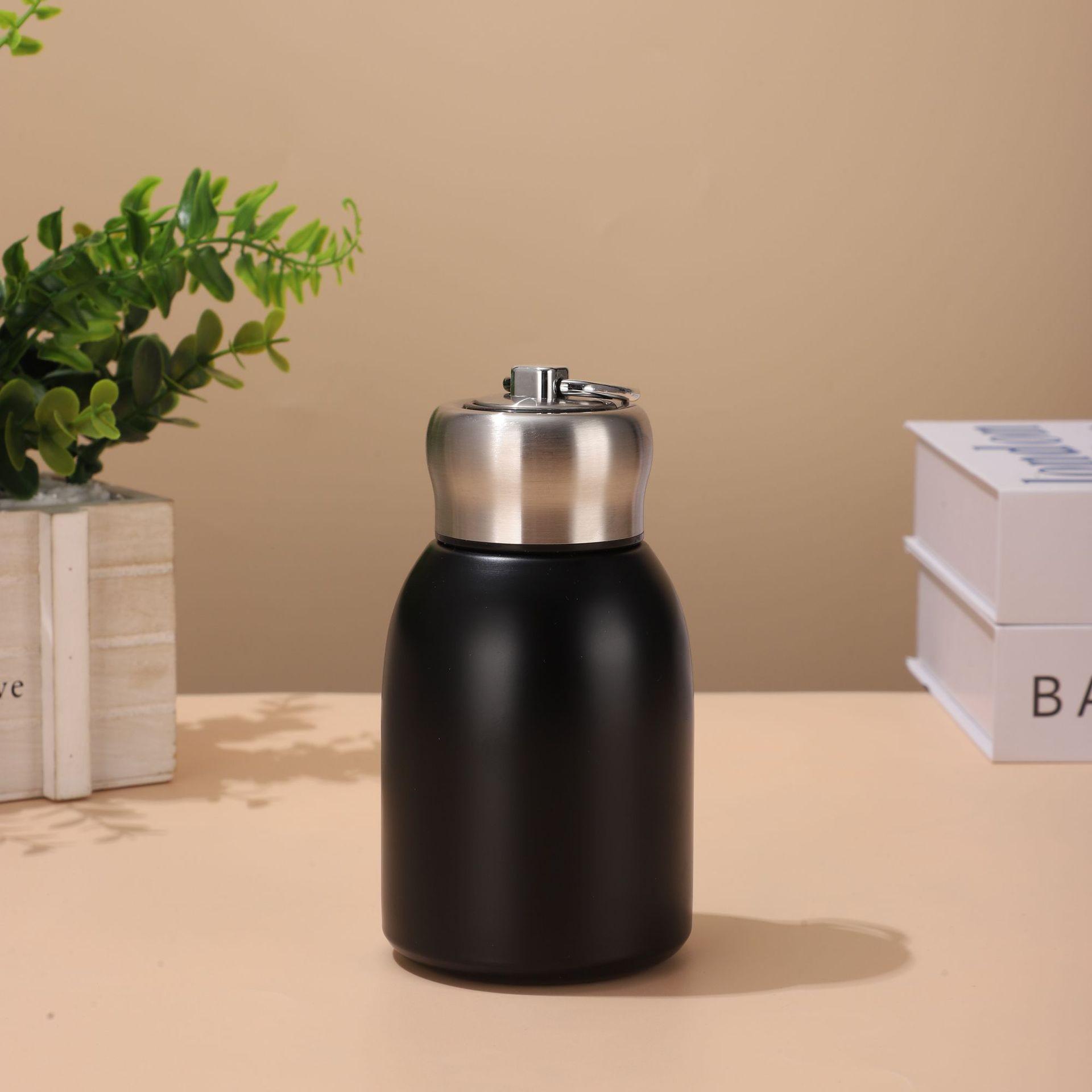 

Термокружка карманная из нержавеющей стали 316 Guochao Little Fatty с ручкой – Портативная для улицы и автомобиля 300ml