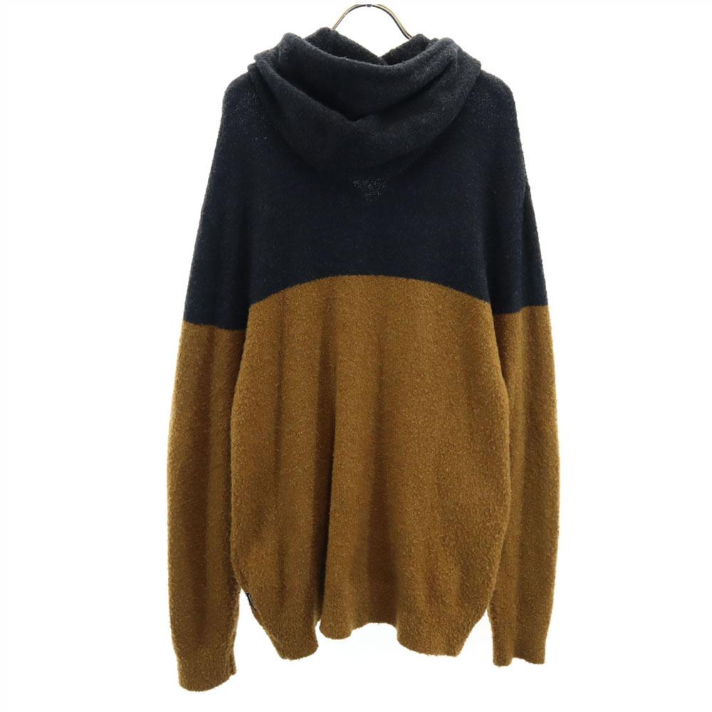 Armani Exchange By Color Long Sleeve Bore Zip Hoodie L Fluffy Men's Used