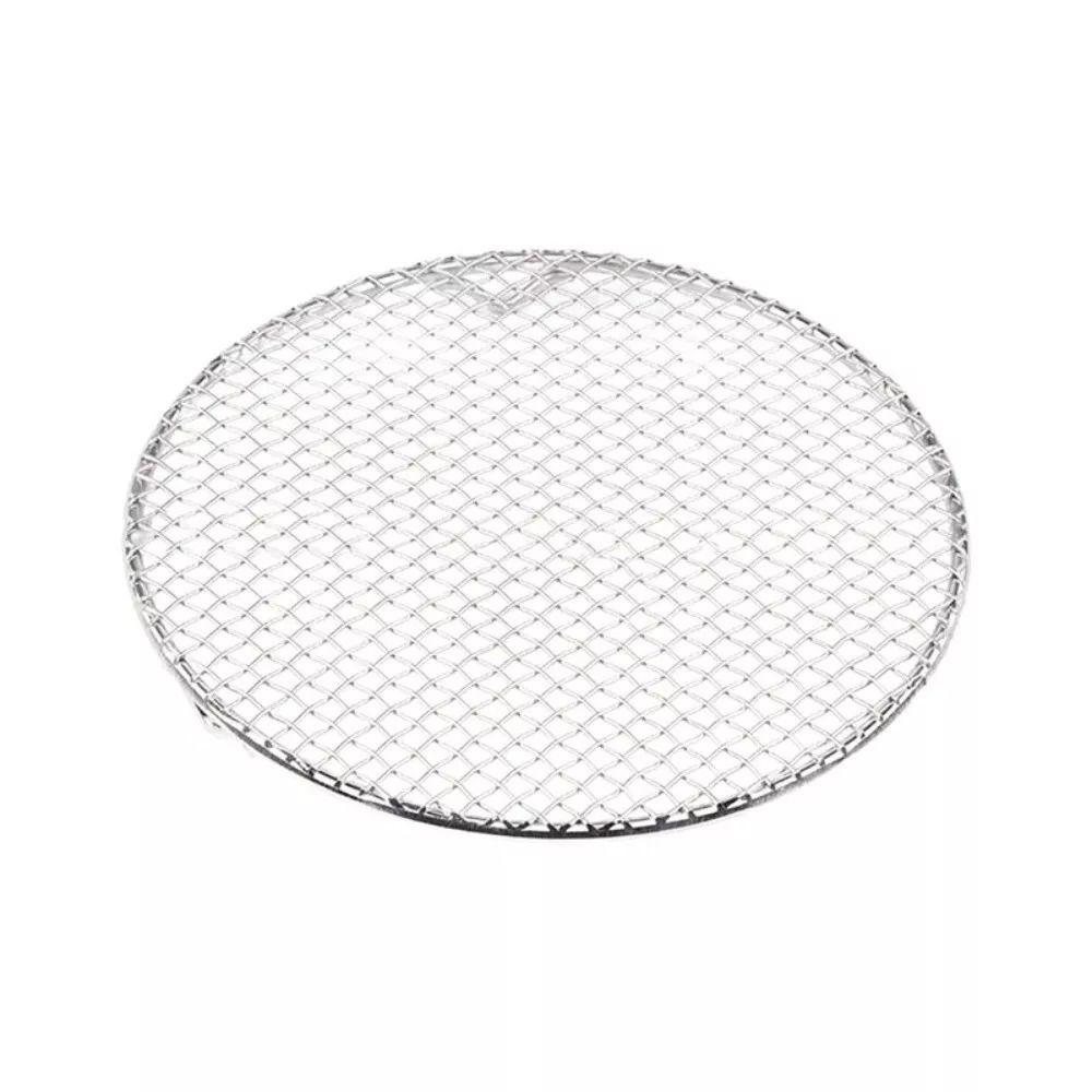Semi -Circular/Round Drying Net Stainless Steel Barbecue Net New Tempura Frying Net