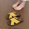 Slope heel cool slippers women's new spring and summer with skirts versatile beach one-word drag