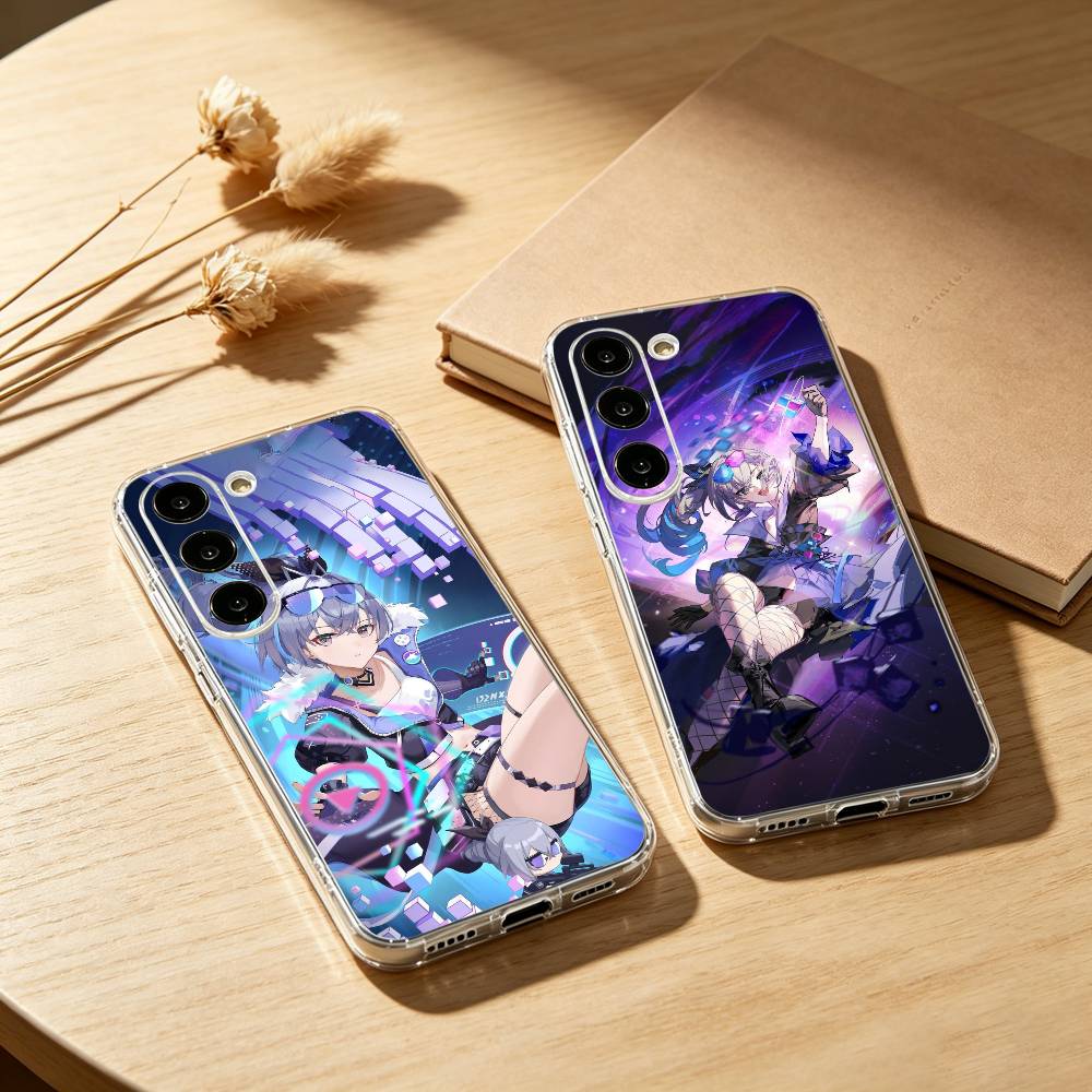 H-Honkai Silver Game Wolf Phone Case For Samsung Galaxy A91,80,73,72 ,71,53,52,32 ,31,22,21s,20,Transparent Case