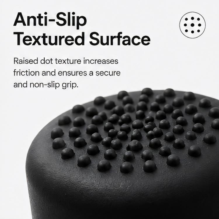 8Pcs Stackable Anti‑Slip Silicone Joystick Caps Mixed Height Thumb Grip Covers For PS5 Switch Pro Xbox 360 Gamepad