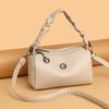 Bag Women's retro messenger bag New fashion pillow bag Wide shoulder strap One shoulder bag