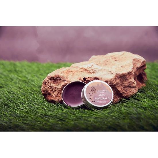 Arth Naturals, Beetroot Lip Balm, Natural Ingredients, Organic, Vegan, Halal Product,Unisex,8Gms,Shea Butter with Vit E