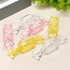 20 Stück Niedliche Süßigkeitenförmige Schmuckschatulle Mini Transparent Ring Organizer Tragbar Reise Party Aufbewahrung Geschenkboxen Zubehör