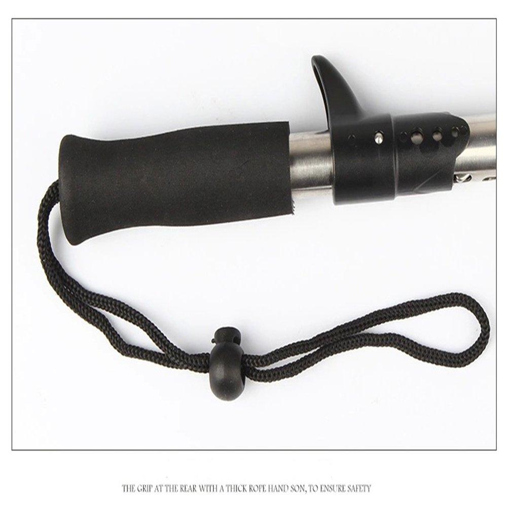 TiLon Fish Grip with Stainless Steel with EVA Easy to Essential Fishing Tool Cord, Grip, Lightweight, Use,