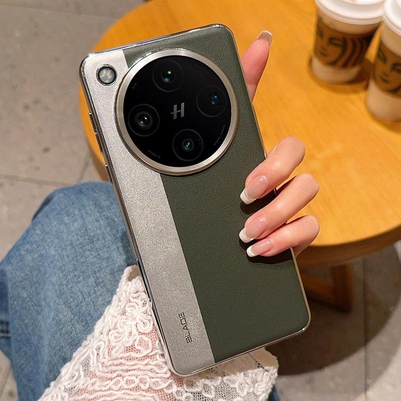 

Double-color Plated Silver Edges Lens Raised Protective Lens Case For OPPO Find X8 Pro find x7 ultra X6 Pro Protect Cover Oppo Find X6 зелений