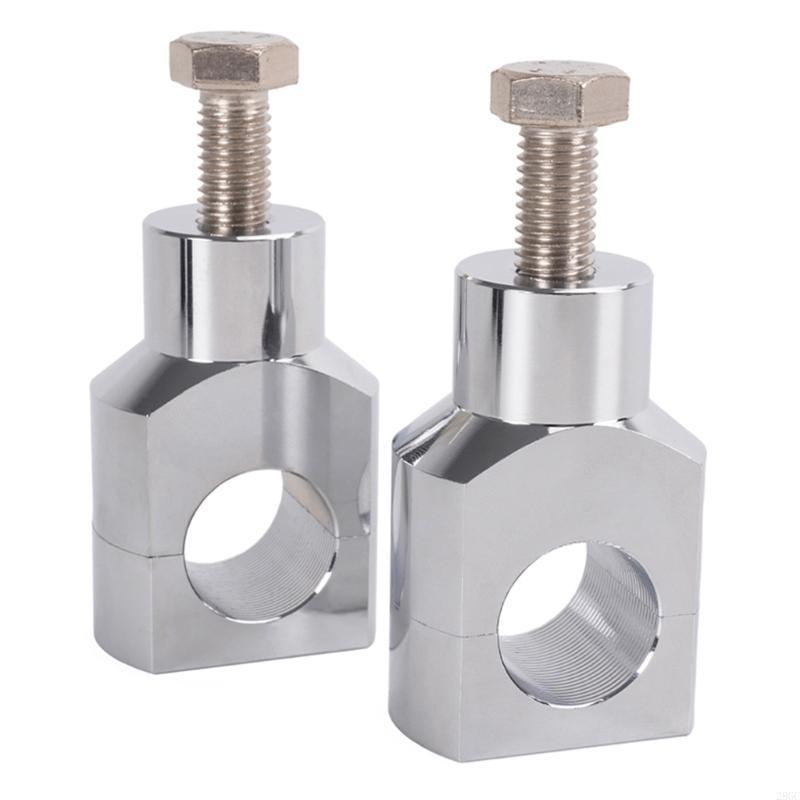 28GC 1 Pair Motorcycle Universally Handlebar Risers Mount Handle Clamp 25mm 1   Adapter