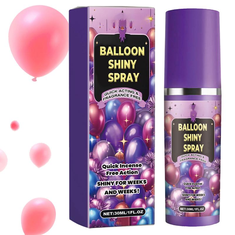 Balloon Shiny Spray High Gloss Prevent Oxidation Anti Fading Polish Birthday Party Decoration Balloon Brightener Spray